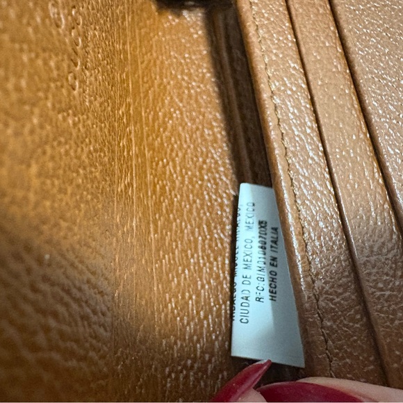 Gucci Brown Leather Wallet with Gold Logo - Picture 5 of 16